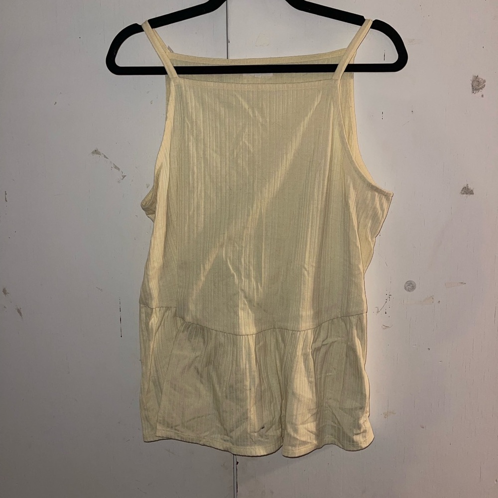 Maurices light yellow Top